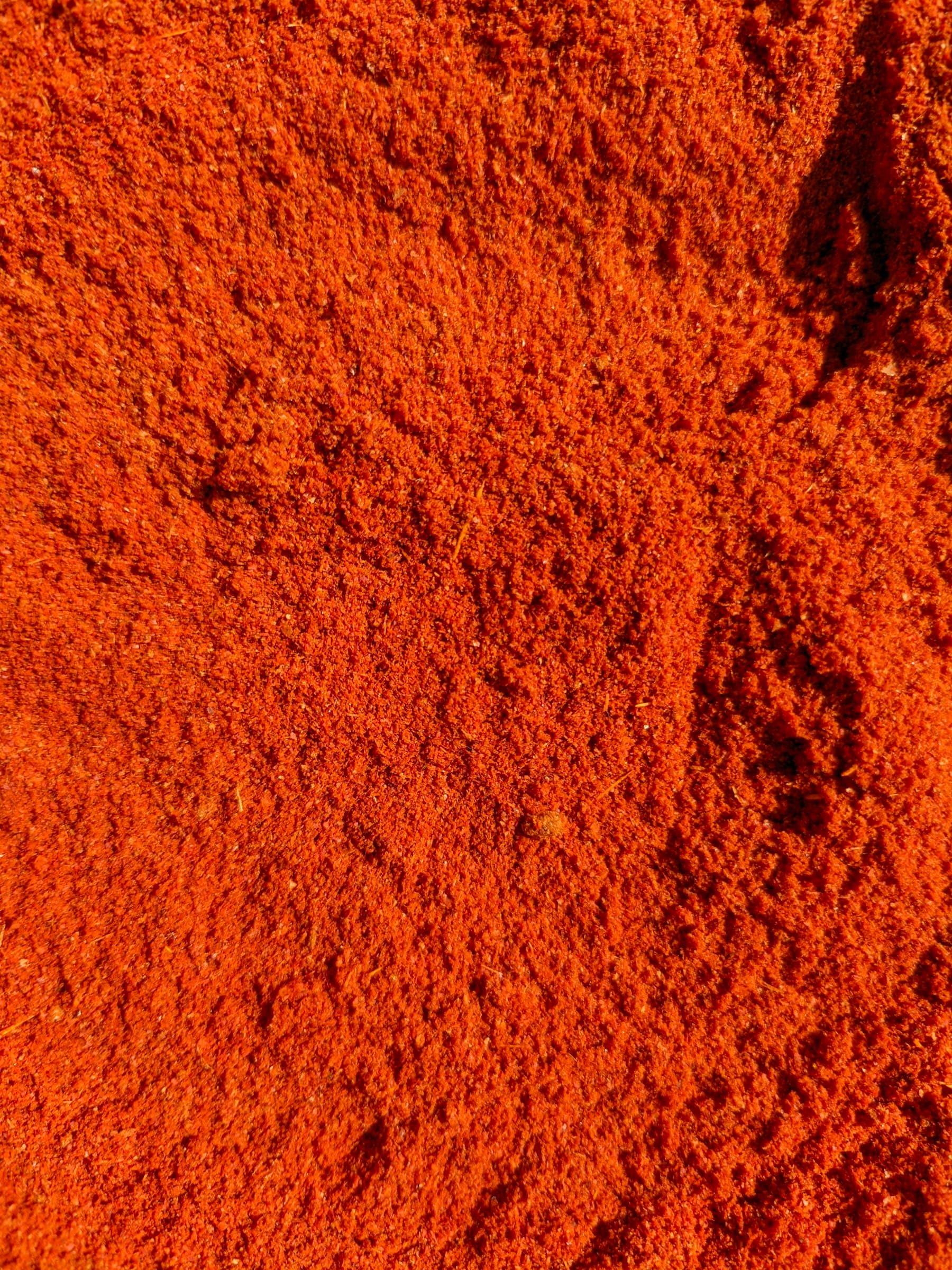 Close-up of the cayenne spice blend